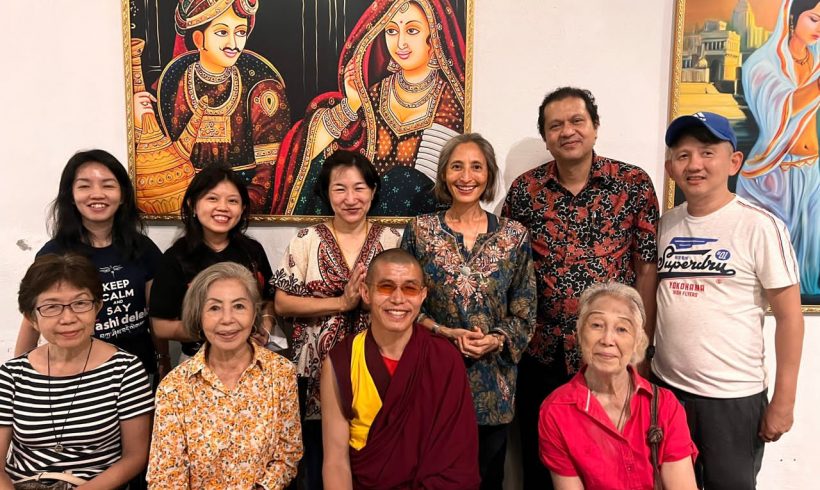 Visits by Great Masters and Venerable Sanghas